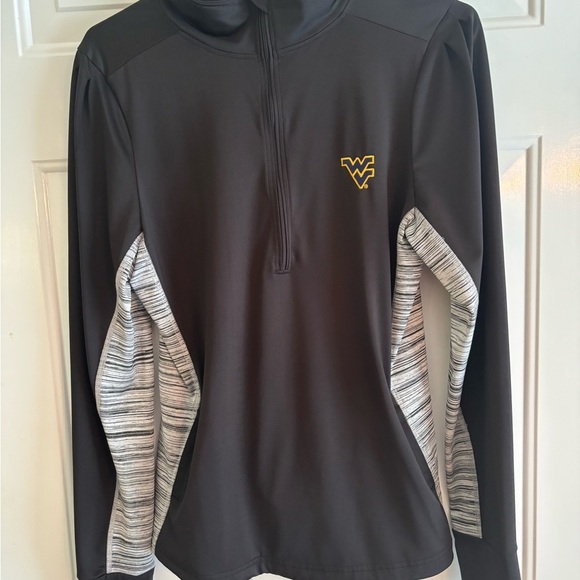 WVU Mountaineers Women’s Quarter-Zip Pullover - Crable - Size Large - Picture 3 of 7